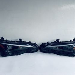2021-2024 LEXUS IS300 IS350 LEFT AND RIGHT SIDE HEADLIGHT LED SINGLE BEAM OEM