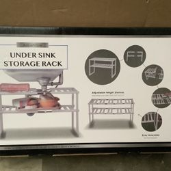 Under Sink Storage Rack $12.00