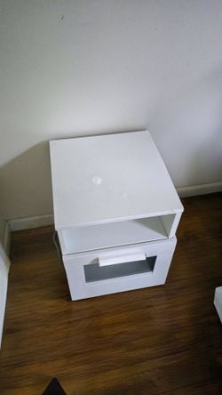 White Side Table
