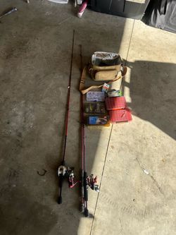 Fishing Rod and Tackle Bundle