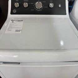 GE® 7.2 Cu. Ft. White Gas Dryer