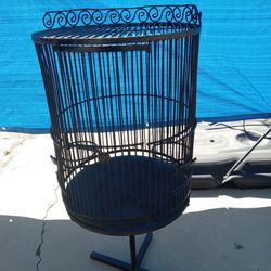 Vintage Bird Or Parrot Cage...