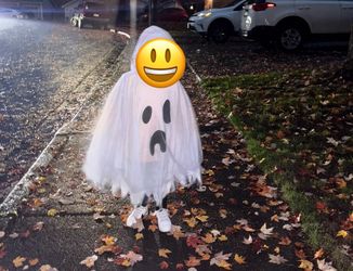 Toddler/little kid ghost costume