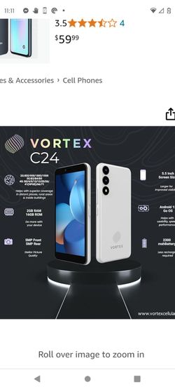 Vortex C4 Phone Brand New 