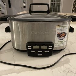 Cuisinart multi cooker/crockpot