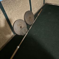 Bench Press An Weights 140 Excellent Condition 