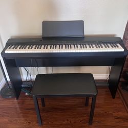 Casio Privia Digital Piano W/ Pedals, &Bench