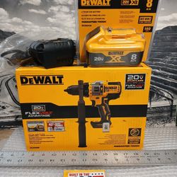 NEW DEWALT 20V BRUSHLESS 1/2 HAMMER DRILL DRIVER TOOL KIT 