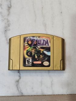 The Legend of Zelda Majora's Mask Holographic Cartridge Nintendo 64 N64 Game