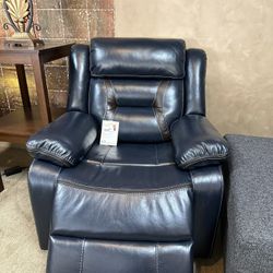 Two Toned Electric Recliner Chair (rocks Back & Forth)