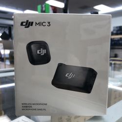 Dji Mic 3 Compact Wireless Microphone System Brand New 