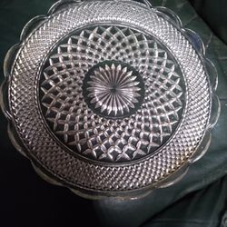 Crystal Serving Platter