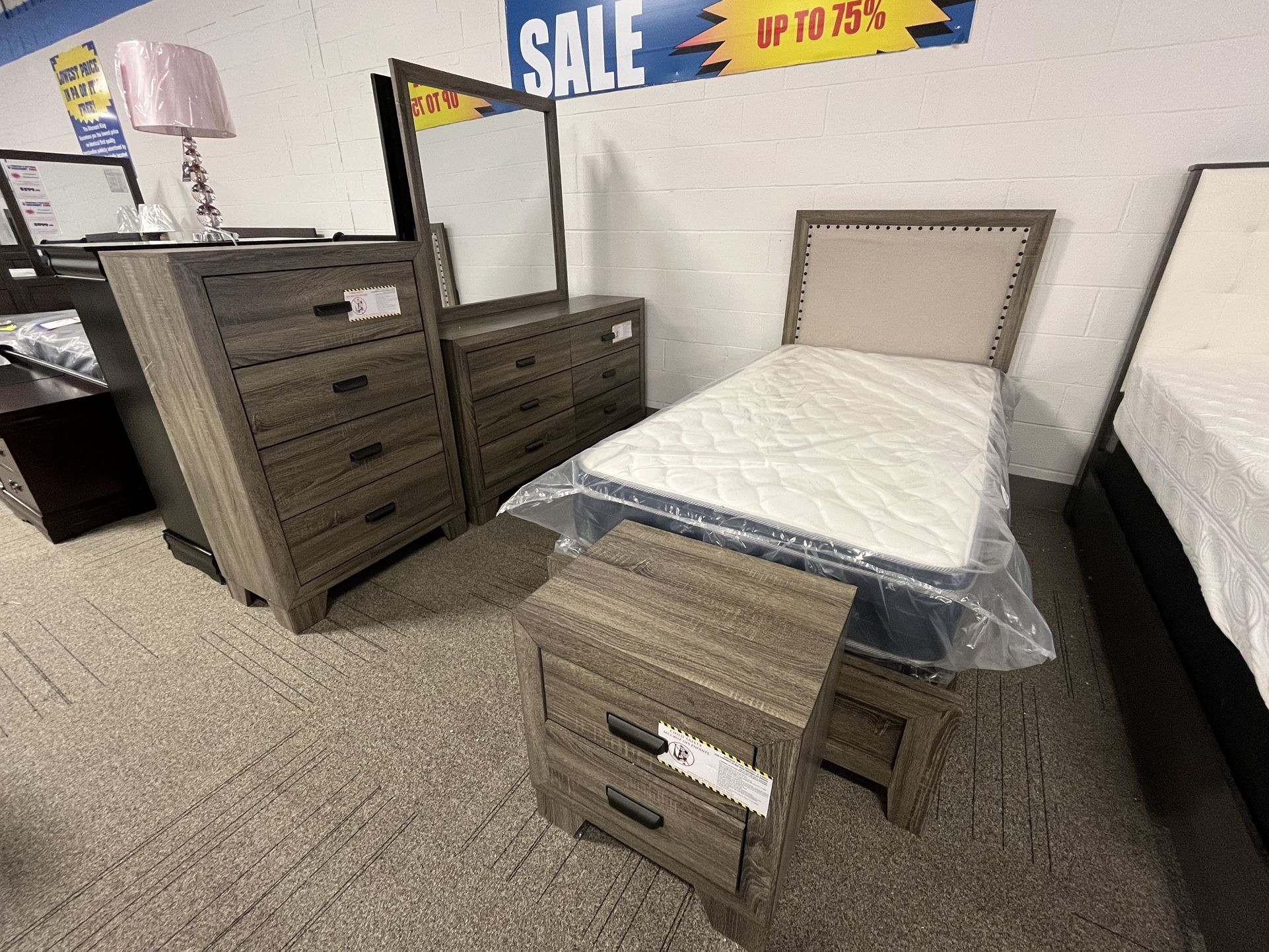Twin Size Bedroom Set