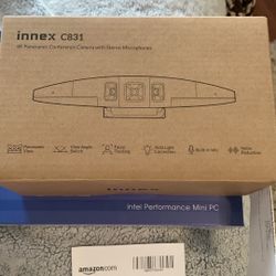 4K Panoramic Camera With Stereo Microphone