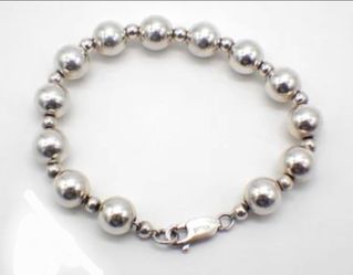 Sterling silver Beaded bracelet $20