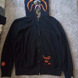 Bape X UNDEFEATED XXL hoodie 