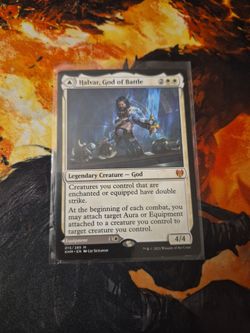 Halvar, God of battle/sword of realms