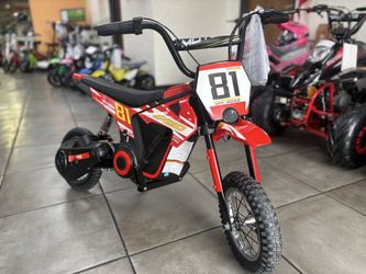 Brand new electric dirt bike for kids