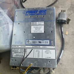 Power One - D.C. POWer SWITCHING POWER SUPPLY