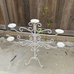 Iron Candle Holder