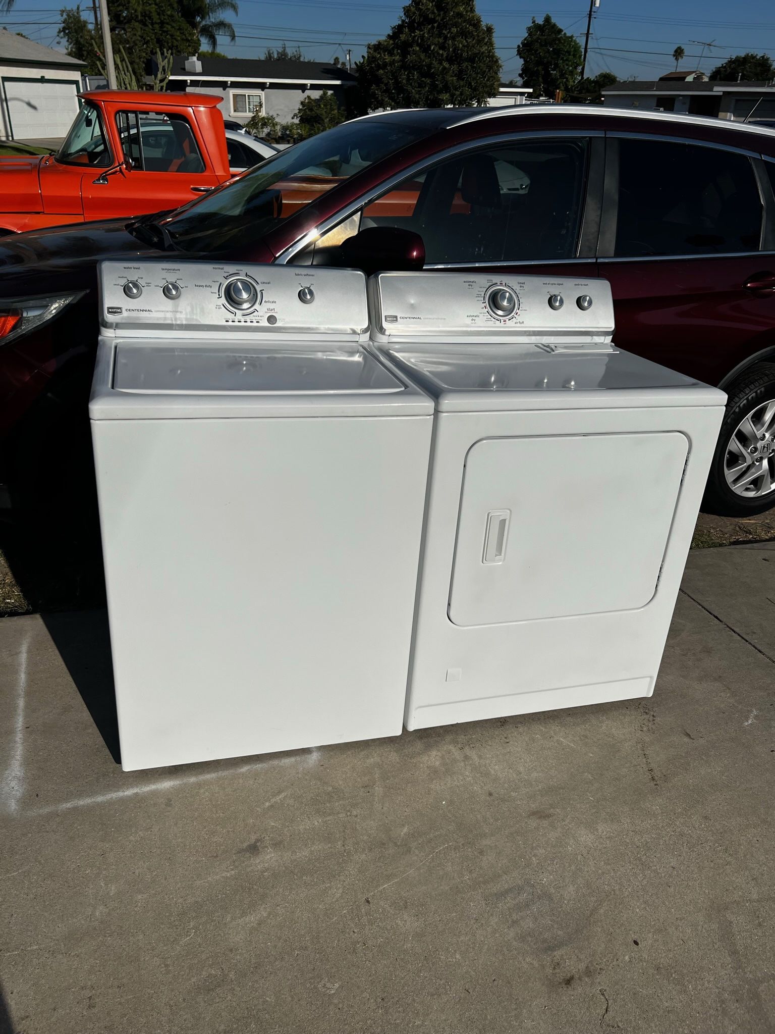 Used Maytag Washer a d Gas Dryer With Warranty 