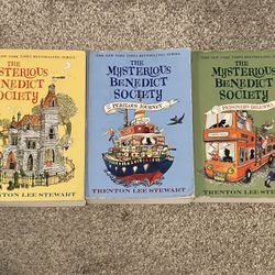 “The Mysterious Benedict Society” collection - first 3 books