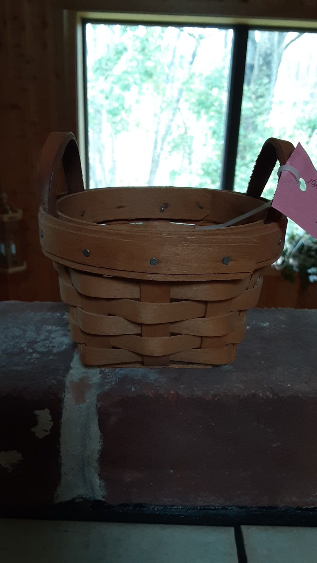 LONGABERGER 1995 BOOKING THYME BASKET