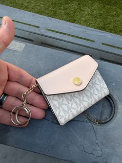 Michael Kors Mini Card Case Keychain Wallet