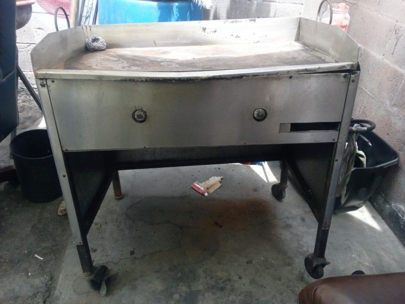 Taco Stand Pupusa Stand Flat Grill Gas Grill Hibachi Grill