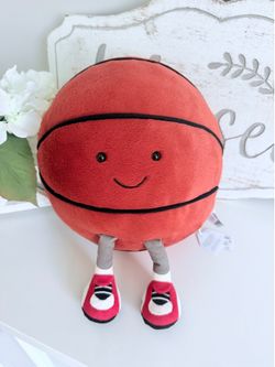 Jellycat Amuseables Sports Basketball! BNWT!