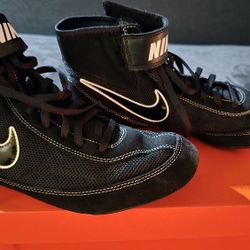 Wrestling Nike Black Shoes