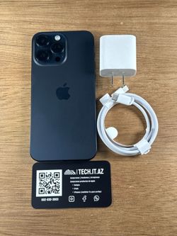 📱 iPhone 15 Pro Max | 256GB | Blue Titanium | Cricket Only