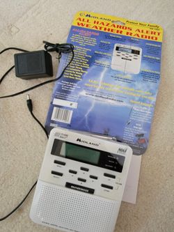 Weather alert radio