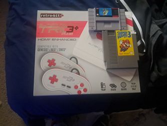 Super retro tric3+ basically 3 in 1 -snes -regular nuntendo and sega