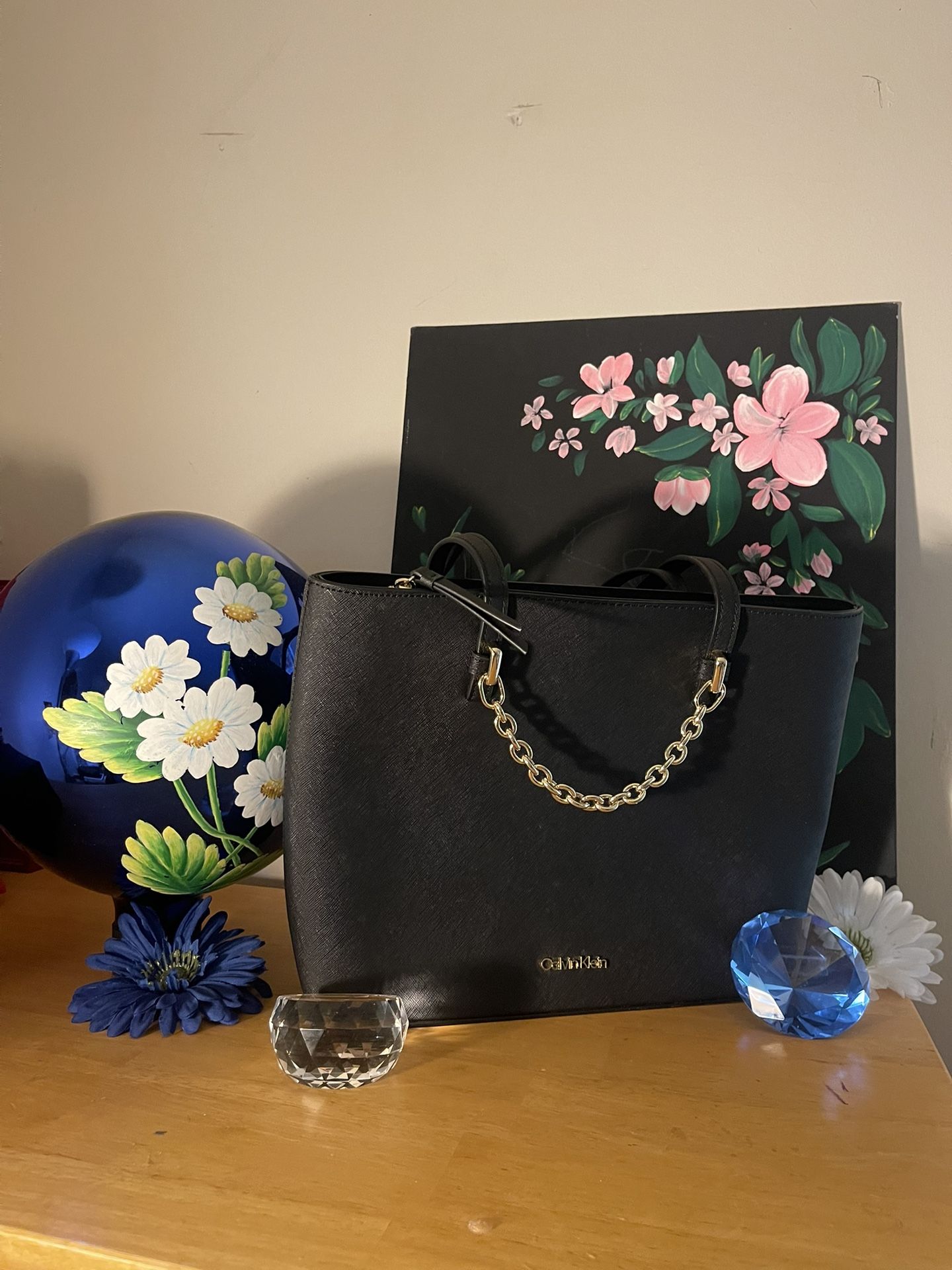 Calvin Klein Black Satchel