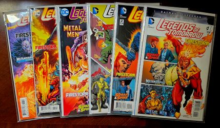 Legends Of Tomorrow Anthology #1-6 Complete Run NM Lot DC Comics 2016 🔥🔥🔥