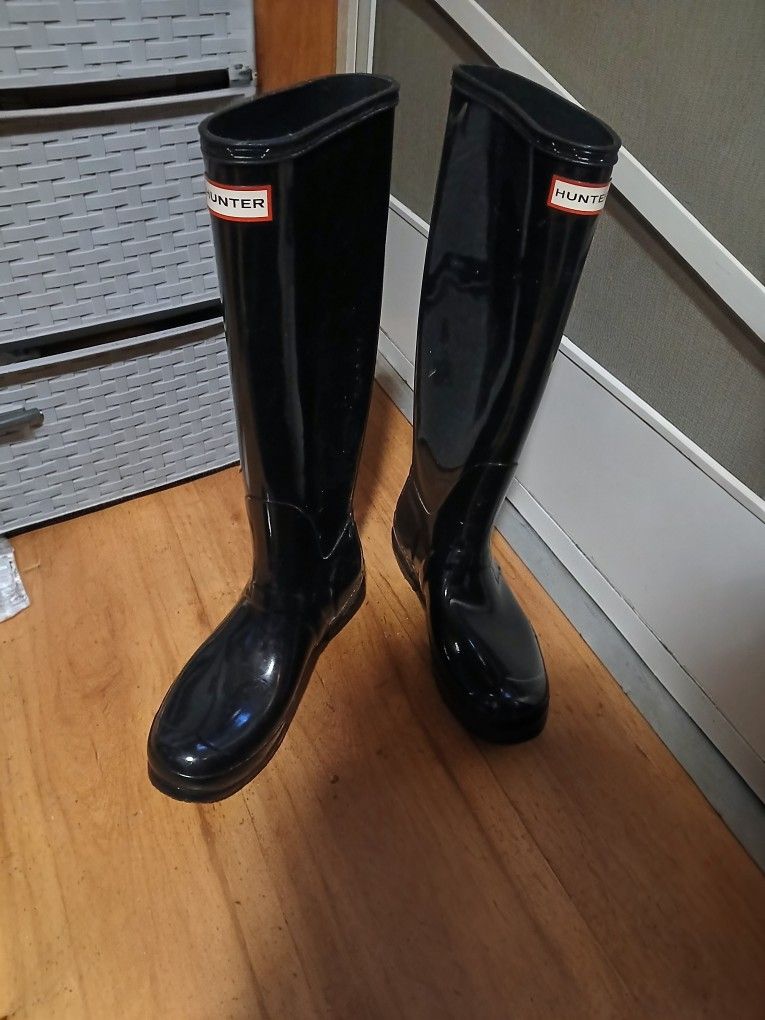 Hunter Rain Boots Sz 9 W