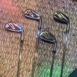 4 Taylor Made Sim2 Irons 5, 6, 8 And 9 (sold The 9 Iron)