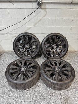 21" Staggered OEM Rolls-Royce Ghost Wheels Rims Set of 4 21x8.5 21x9.5 5x112