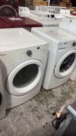 Whirlpool Frontload, Dryer and Frontload Washer