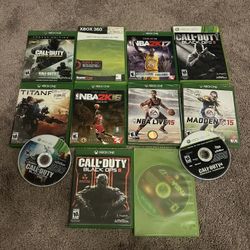 Xbox One And Xbox 360 Games