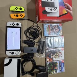 Switch Oled Bundle With Extra