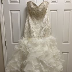 Mori Lee Wedding Dress Size 16