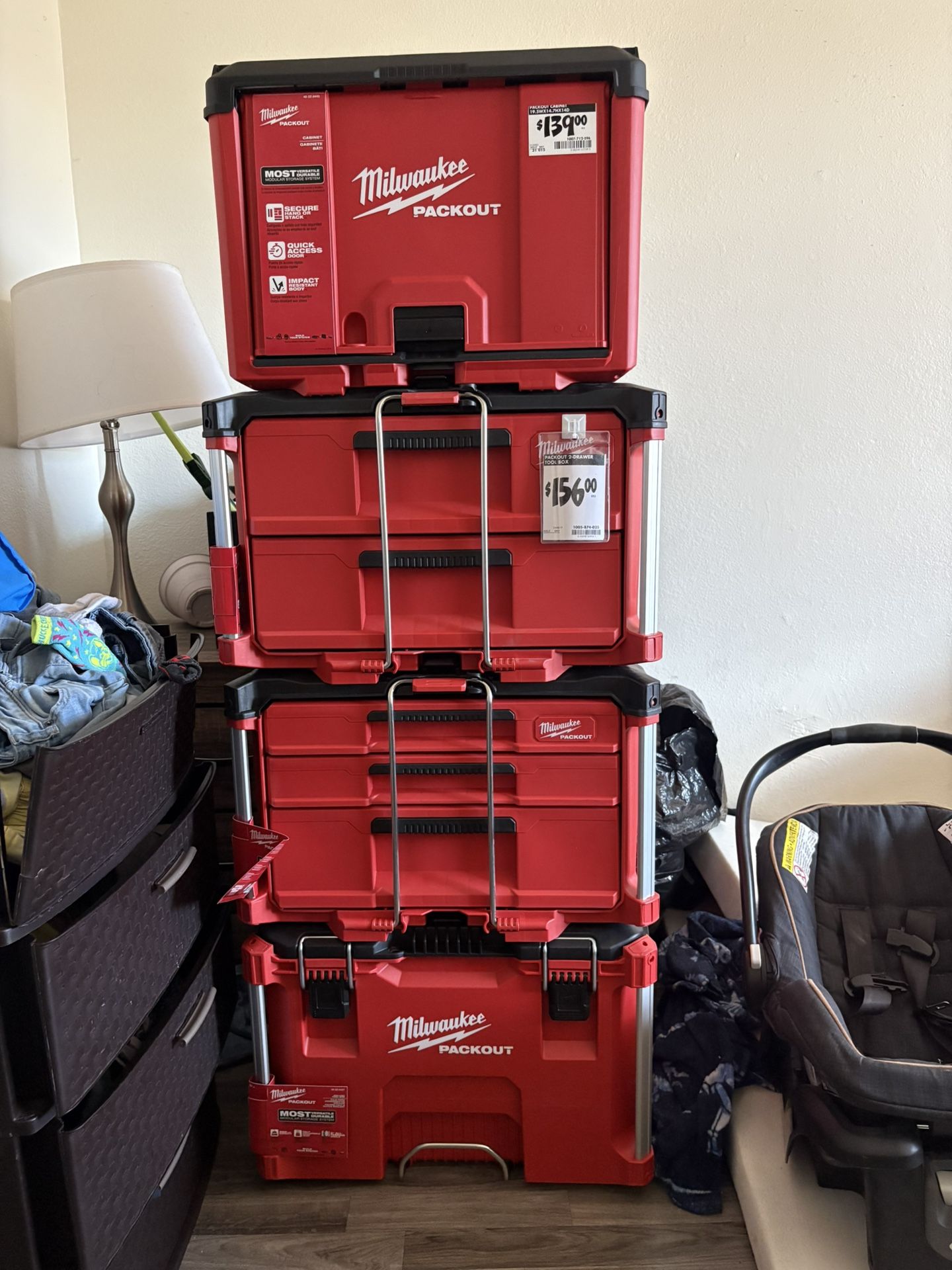 Milwawkee Packout Tool Box Set