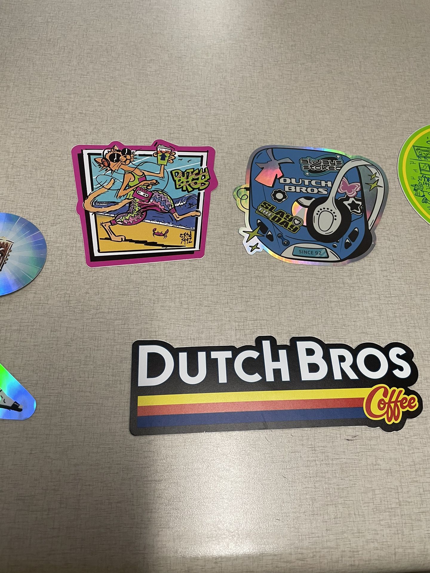 Dutch bros Stickers