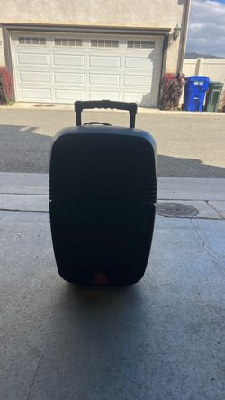 Large karaoke speaker with microphones