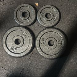2.5 & 6lb Dumbbell Weights