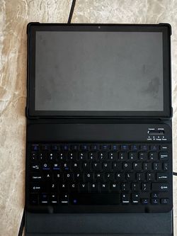 Ws tablet with case and keyboard