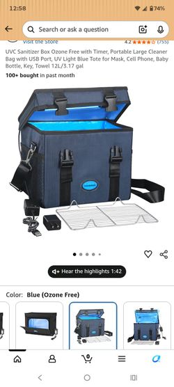 Sanitizer box tote