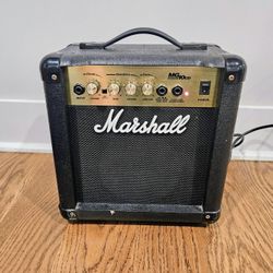 Marshall MG Series MG10CD Black Gold 120V Practice Guitar Amplifier!